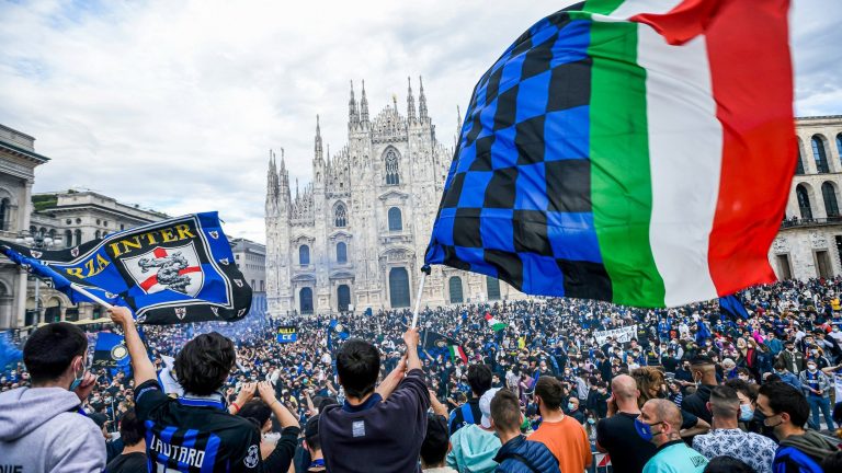 assembramenti duomo inter