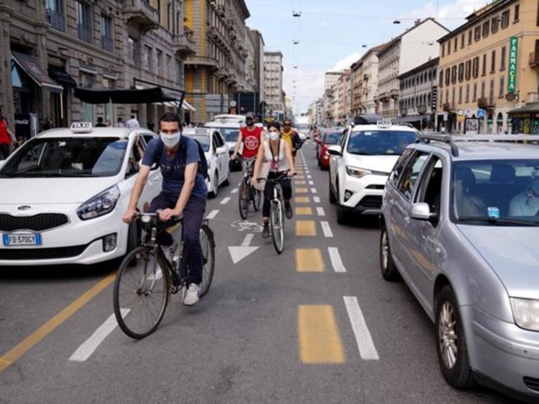 Ciclabile Milano Corso Buenos Aires