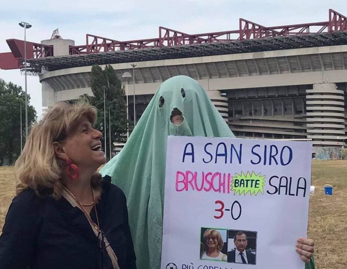 Festa per salvare lo stadio a San Siro: Gabriella Bruschi si candida