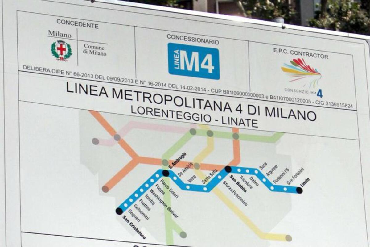 La M4 di Milano è pronta ma non parte: le motivazioni