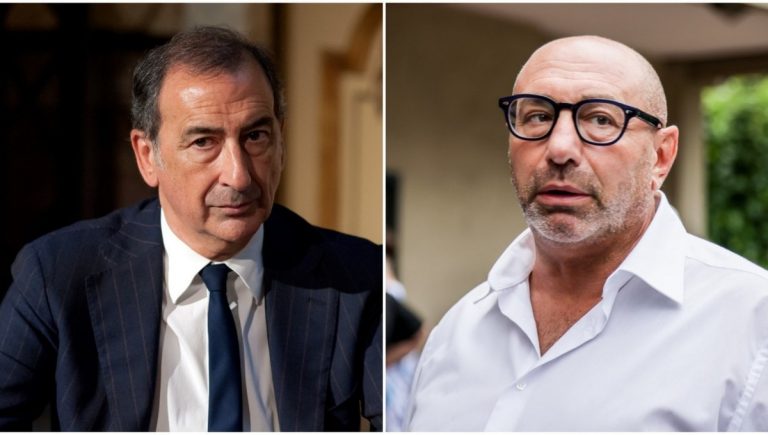 Beppe Sala e Luca Bernardo
