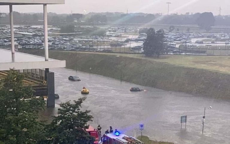 Piste allagate, Malpensa