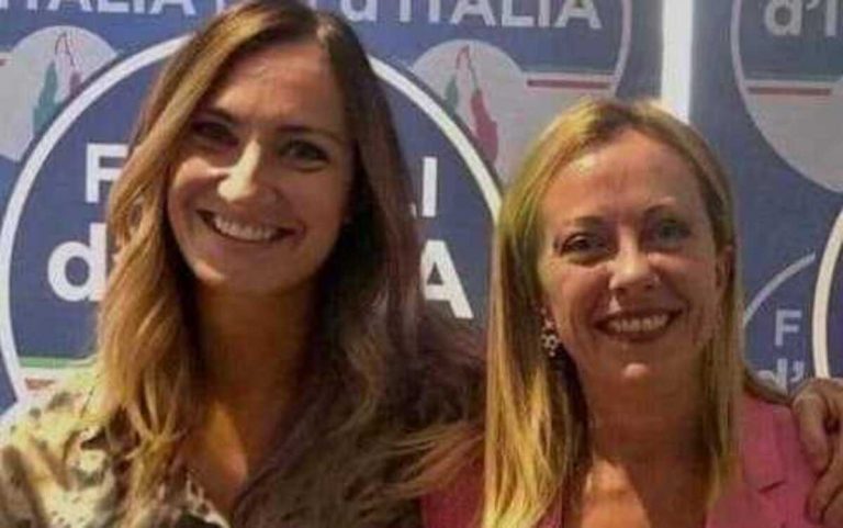 Chiara Valcepina e Giorgia Meloni