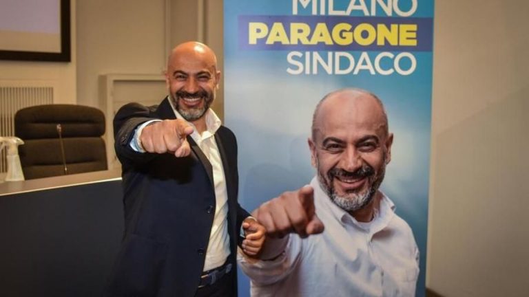 Paragone, candidato sindaco Milano
