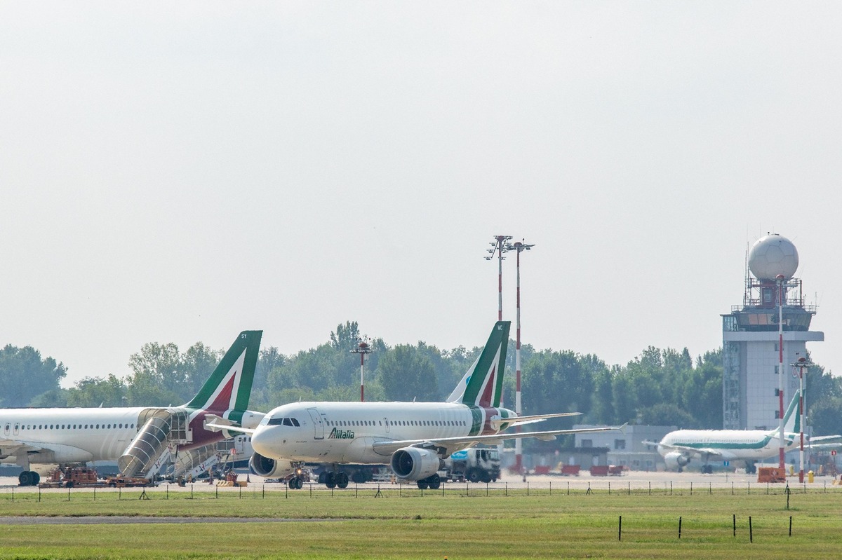 Partito da Linate il primo volo Ita: è atterrato a Bari