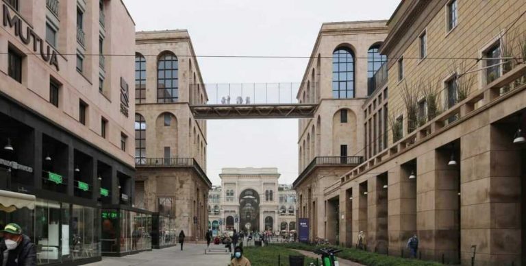 progetto passerella museo del novecento