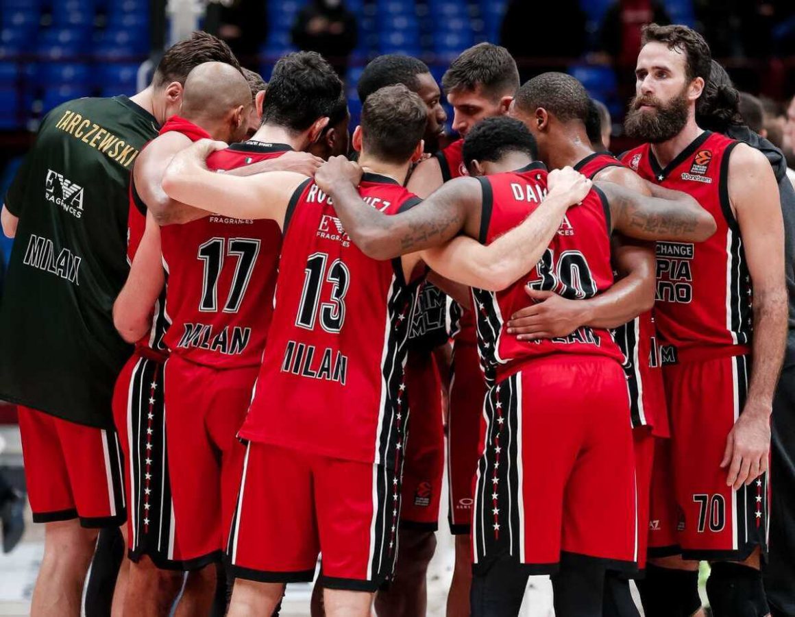 Focolaio Covid all’Olimpia Milano: sono 6 i positivi
