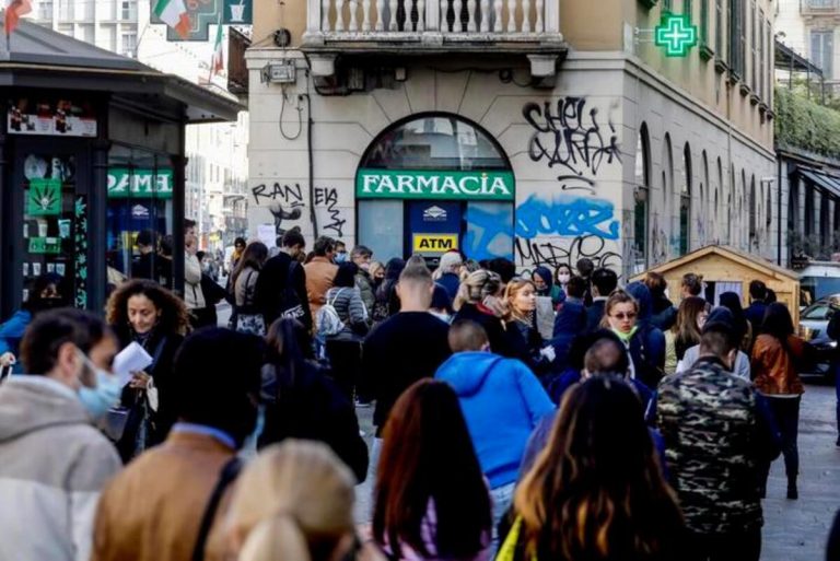 Tamponi farmacia, Milano