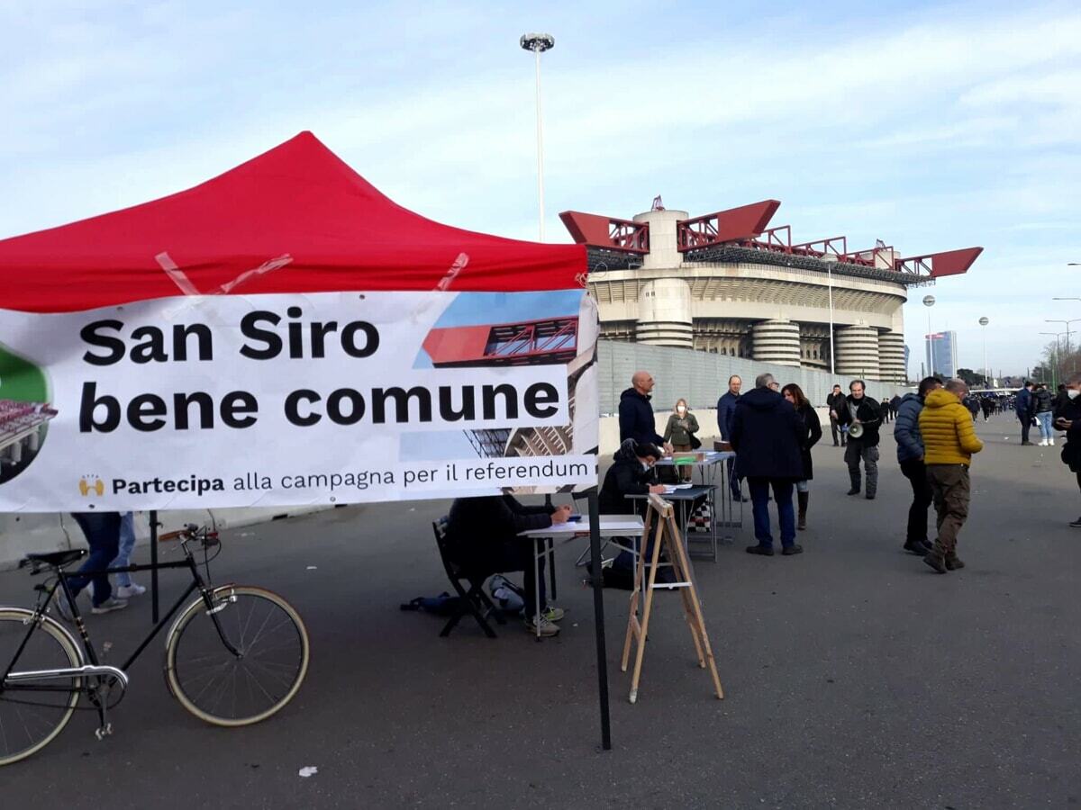 Referendum San Siro: raccolte mille firme. Ora tocca al Comune