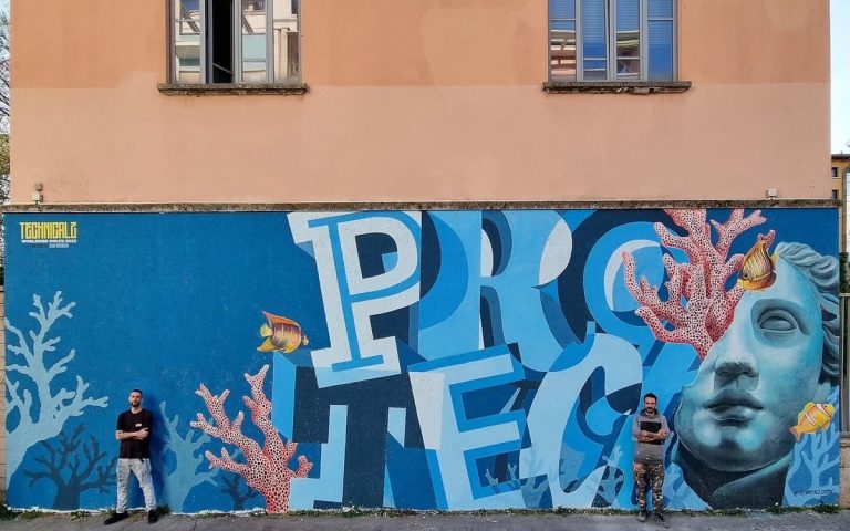 'Protect the E(art)h', il nuovo murales mangia-smog di Milano