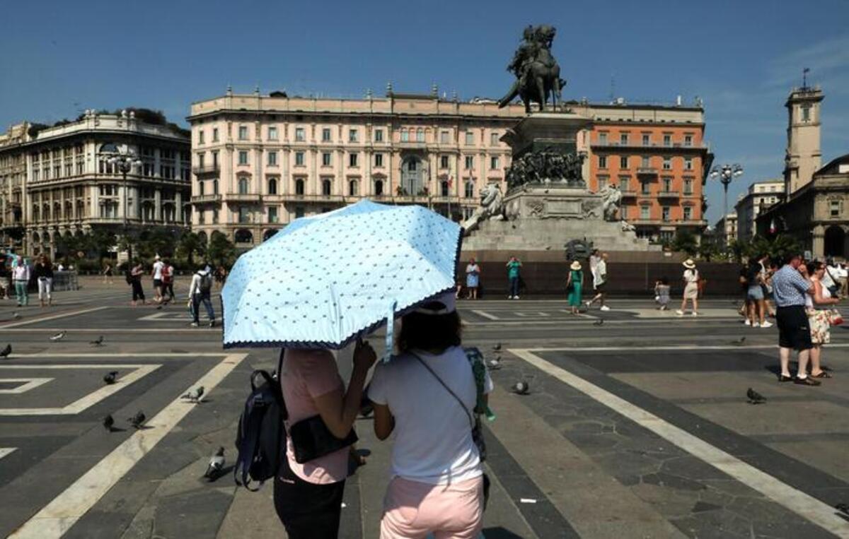 Il ciclone Hannibal arriva a Milano: temperature fino a 35 gradi
