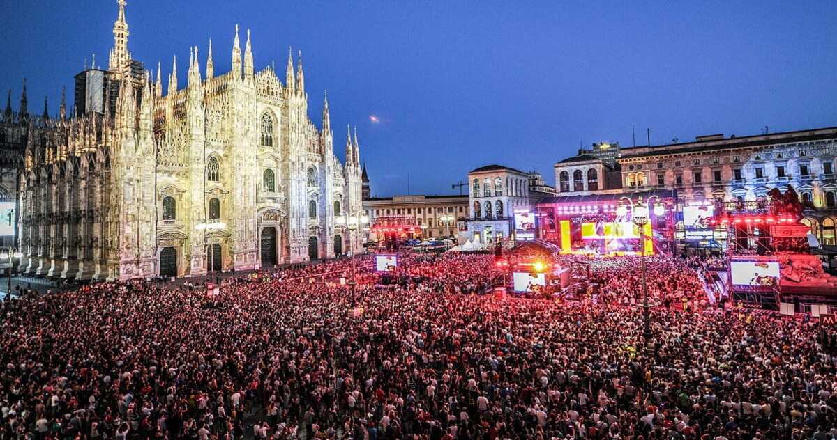 Concerto Radio Italia in Duomo, malori tra la folla: 6 persone in ospedale