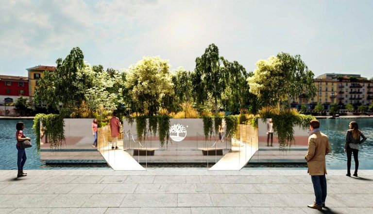 Fuorisalone 2022, Boeri firma la foresta galleggiante in Darsena
