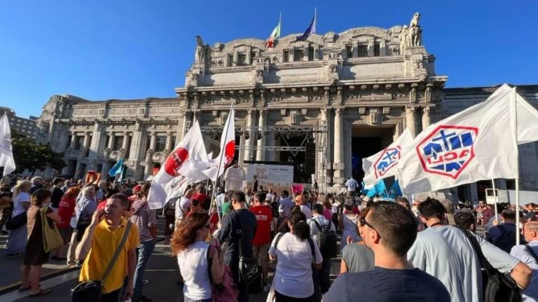 Manifestazione contro la ‘ndrangheta a Milano: presenti duemila persone