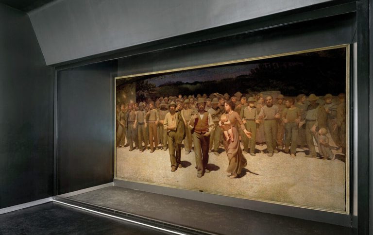 Il Quarto Stato di Pellizza da Volpedo torna alla Galleria d'arte moderna