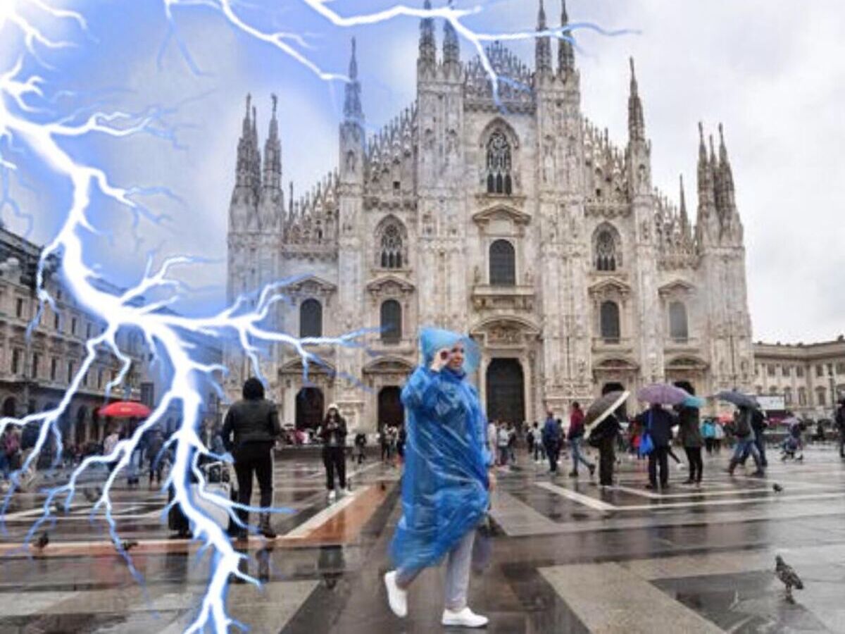 Proclamata tripla allerta meteo a Milano: le previsioni per mercoledì 31 agosto