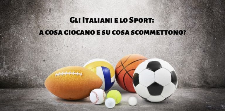 Gli Italiani e lo Sport: a cosa giocano e su cosa scommettono?