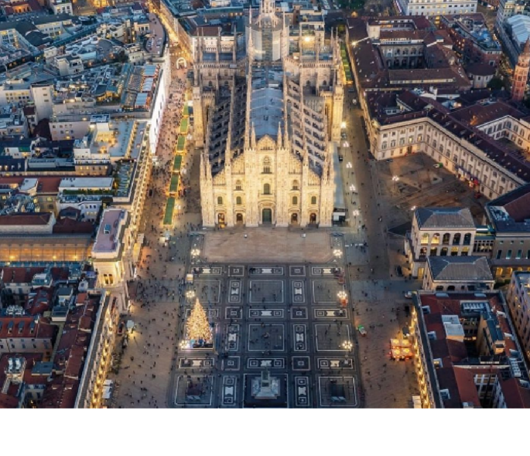 alberi luci mercatini milano