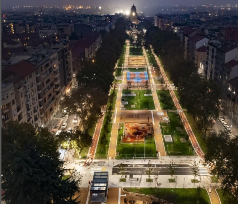 giardini sopra metro milano