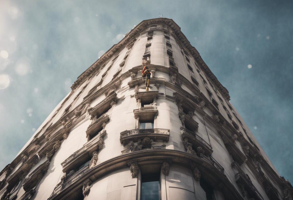 In commemorazione dei loro colleghi americani che sono caduti durante gli attacchi dell’11 settembre, i pompieri di Milano hanno arrampicato sulla Torre Galfa.