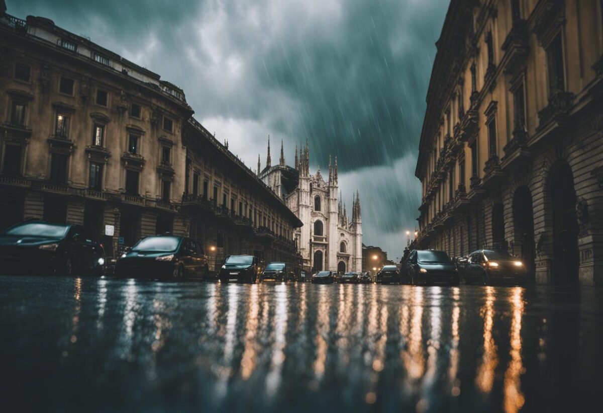 A Milano è stata emessa un’allerta a causa dell’eccessiva pioggia caduta nelle ultime ore, che ha aumentato il pericolo di alluvione.