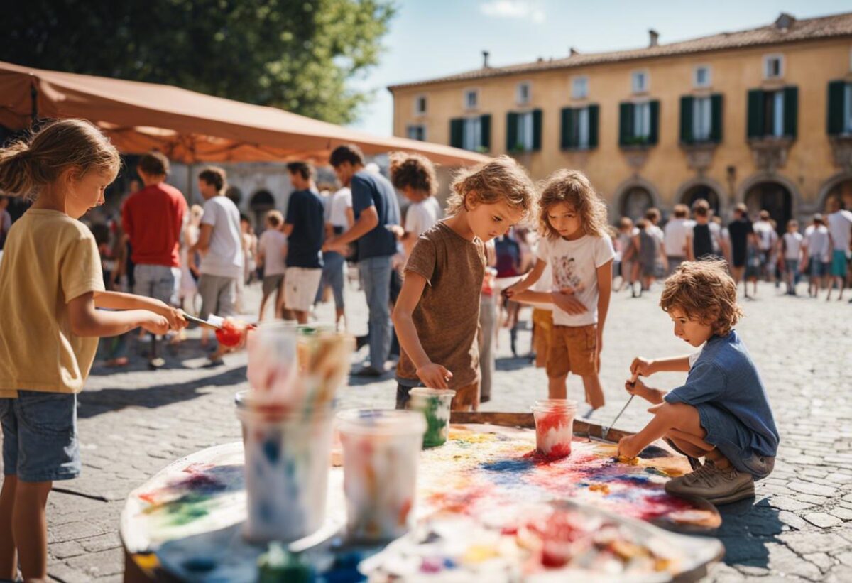 La Dimora in Piazza: esibizione artistica all’aperto e workshop senza costi per i piccoli.