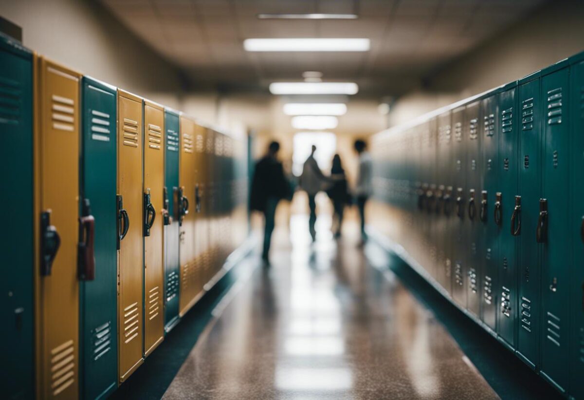 Gli studenti della scuola media sperimentano un cambiamento: si trasferiscono in diverse stanze per le lezioni.