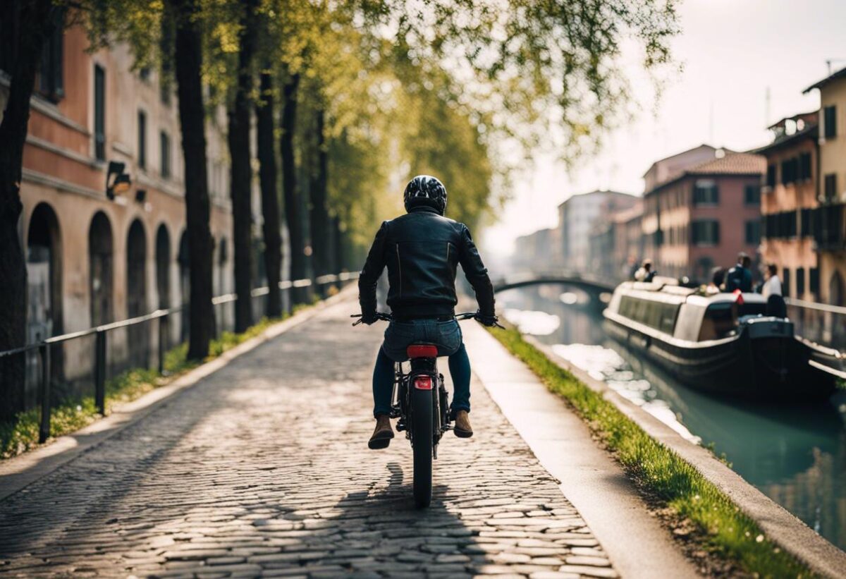 Paolo Neroni, il biker che ha perso la vita in un sinistro nei pressi dei Navigli.