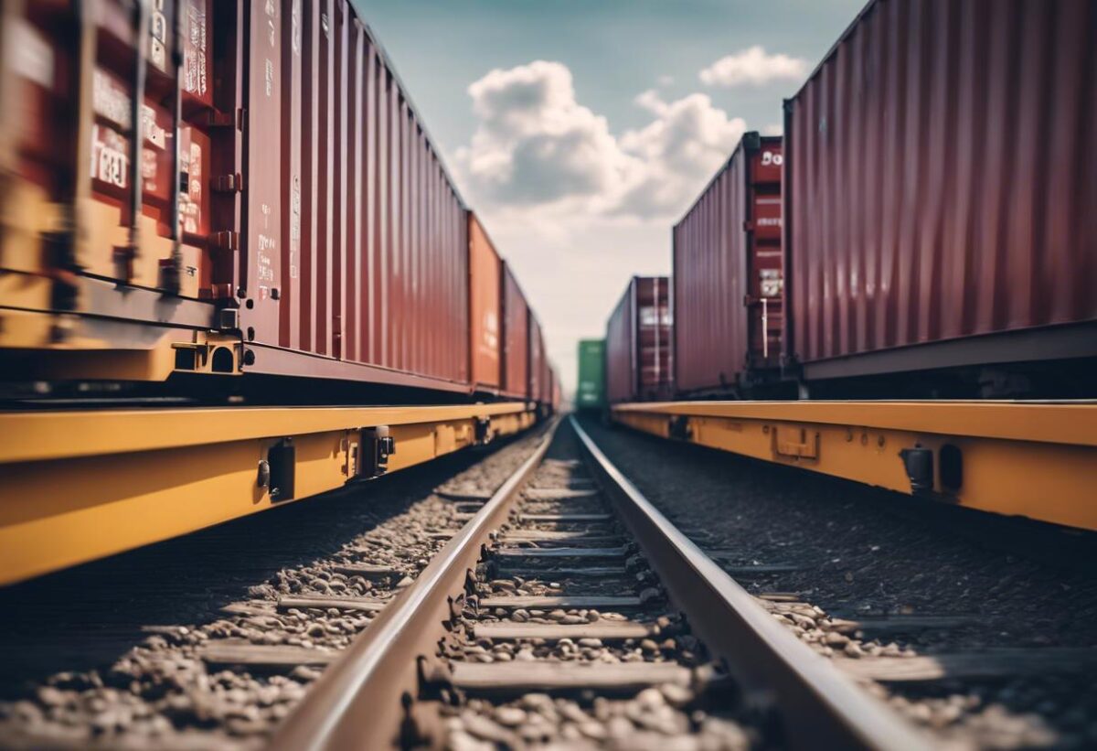 Il filmato mostra il treno regionale schiantato contro un container, provocando il suo deragliamento.