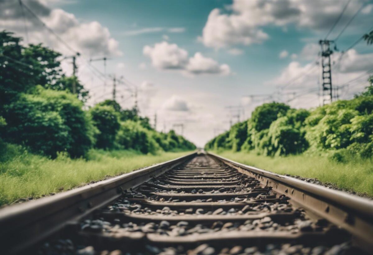 L’incidente sulle linee ferroviarie ha dato il via alle manovre per sgombrare i treni dai percorsi ferrati.