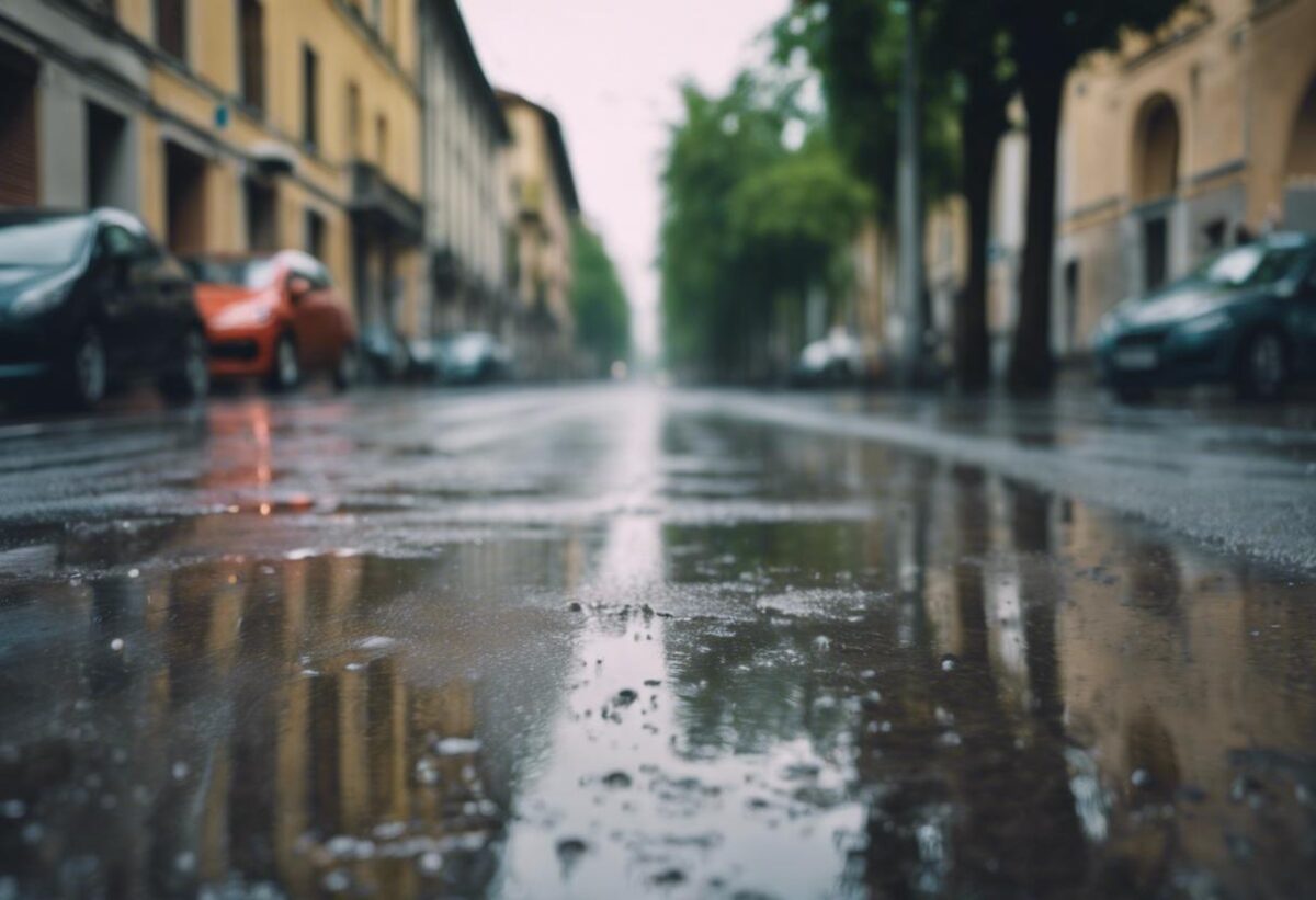 Una tubazione dell’acqua si è rotta provocando un’allagamento in Viale Monza.