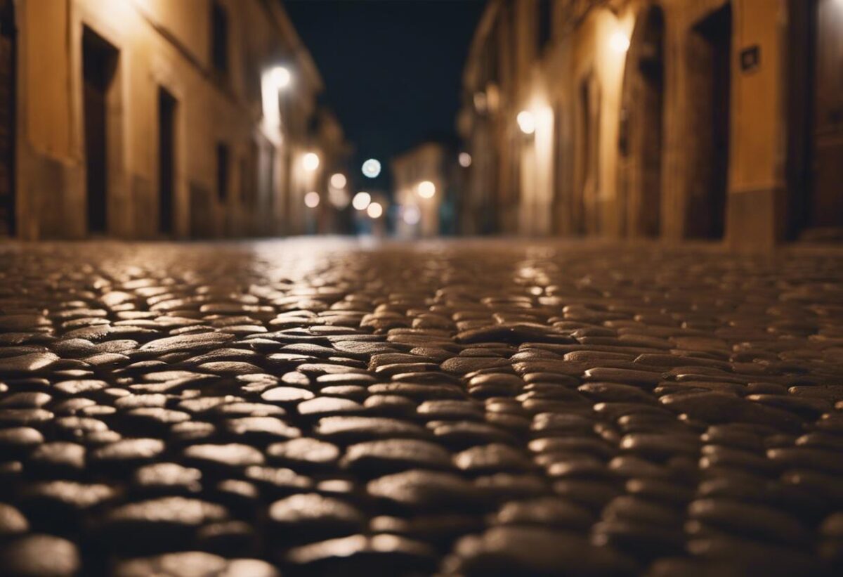 Nel quartiere di mille anni, si è svolta una notte in bianco.
