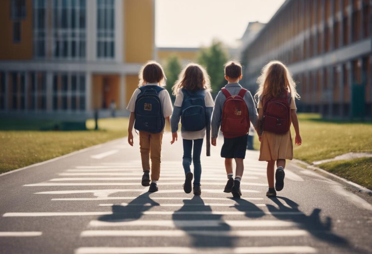 È necessario trovare persone disposte ad accompagnare i bambini da casa a scuola in quanto viaggiano a piedi.