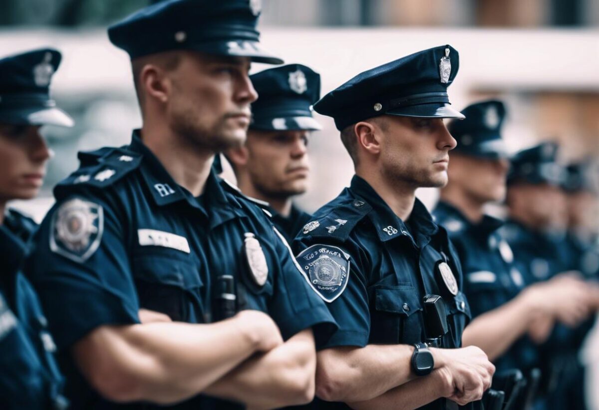 La preparazione degli agenti per l’uso del Taser è giunta al termine.