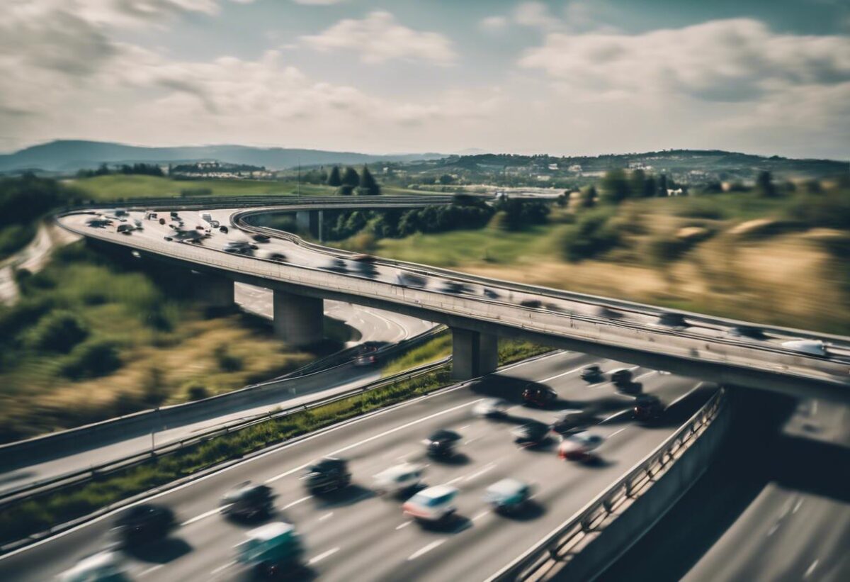 Sulla Autostrada A4, un camion pieno di equipaggiamento elettrico e batterie usate ha preso fuoco vicino a Novate.