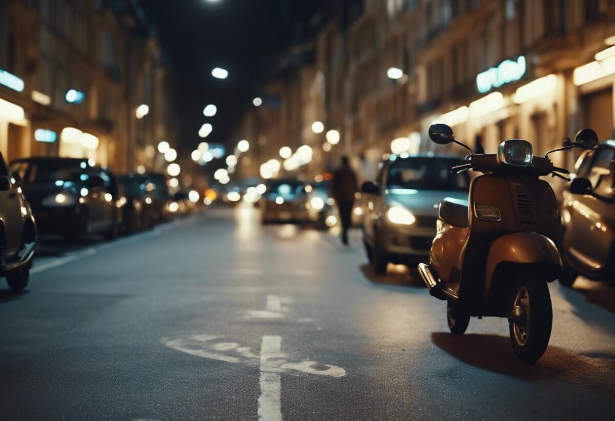 L’incendiario che incendiava senza ragione auto e scooter è stato catturato mentre era in monopattino.