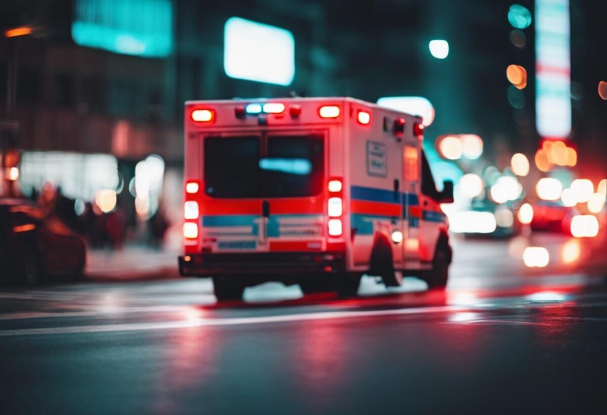 Un incidente automobilistico causa gravi lesioni e un conseguente ricovero ospedaliero urgente.