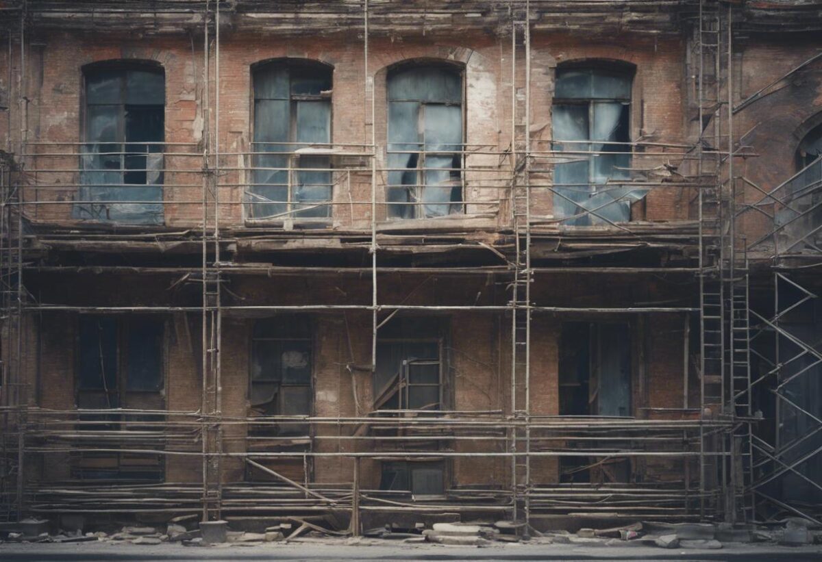 L’orrido edificio sarà riqualificato, non demolito. Sta tornando in piena forma.