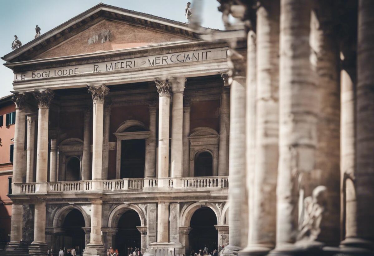 Il Comune richiede un risarcimento ai vandali per aver deturpato la Loggia dei Mercanti.