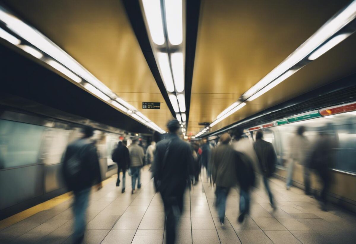 Appena uscito dalla metropolitana, è stato attaccato e derubato.