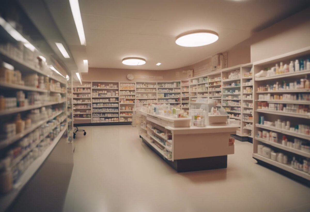 Una dottoressa in psicologia presso la farmacia Matteotti.