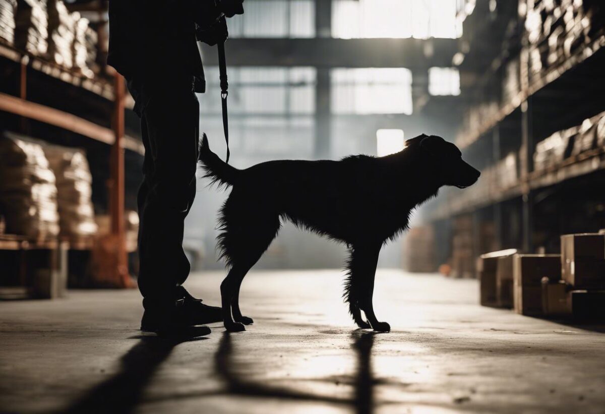 Aika, il cane, ha rintracciato sostanze che accelerano il fuoco nel showroom cinese dove si è svolta la strage.