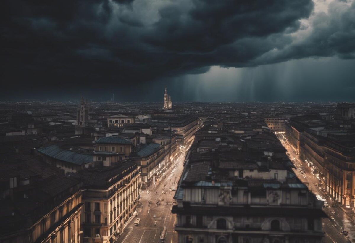 Milano e Lombardia sono in stato di allerta gialla a causa di temporali e pericolo idrogeologico. Scopriamo da quando.