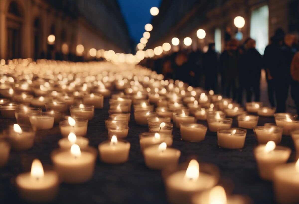 Milano onora la memoria dei tre giovani che hanno perso la vita nell’incendio dello showroom in via Cantoni e chiede di “identificare i colpevoli”.