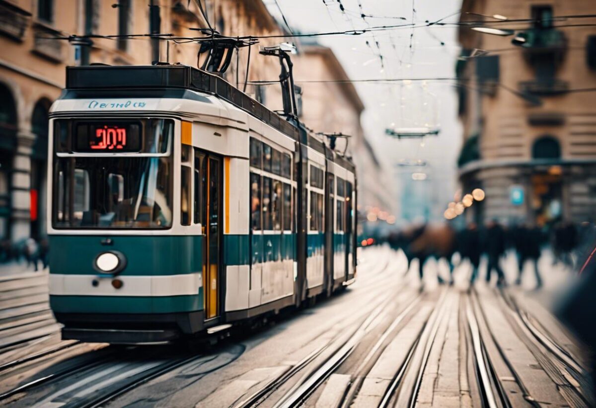La manifestazione a Milano contro le inefficienze del servizio di trasporto Atm