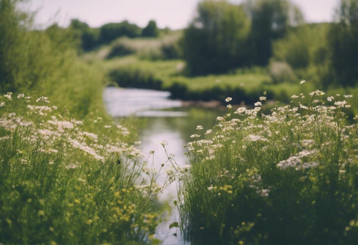 Pressoché continuamente si viveva in un clima primaverile presso il fiume Molgora.