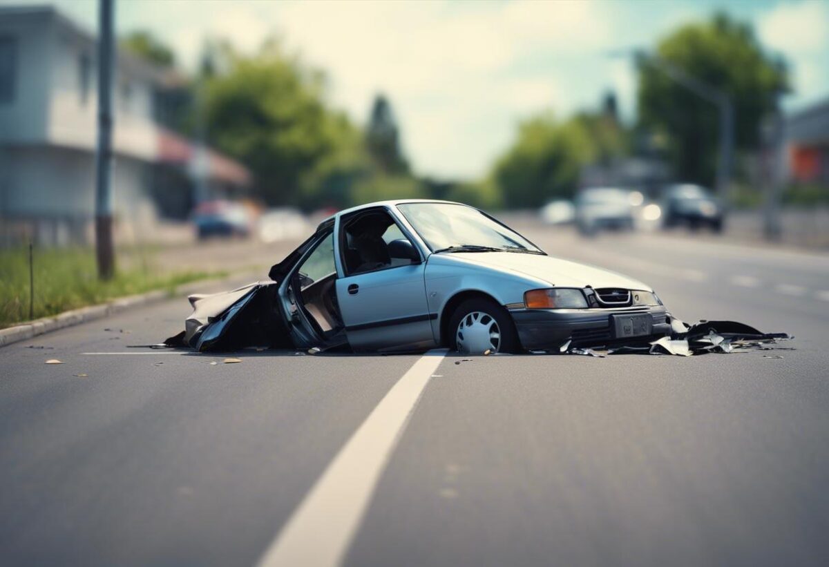 Dopo aver causato un incidente che ha capovolto un’auto, l’individuo è fuggito: è stato successivamente individuato.