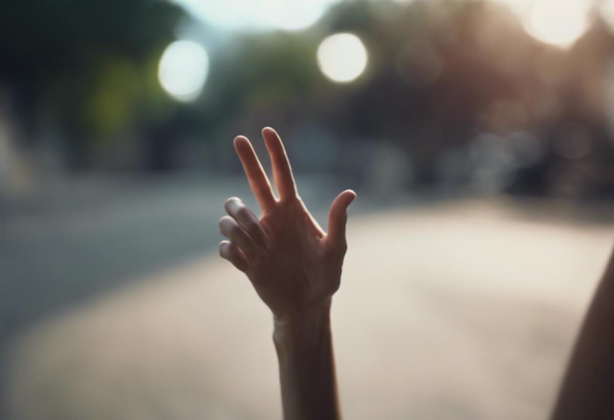 Una donna riesce a sfuggire alle violenze del suo partner utilizzando il segnale “signal for help”.