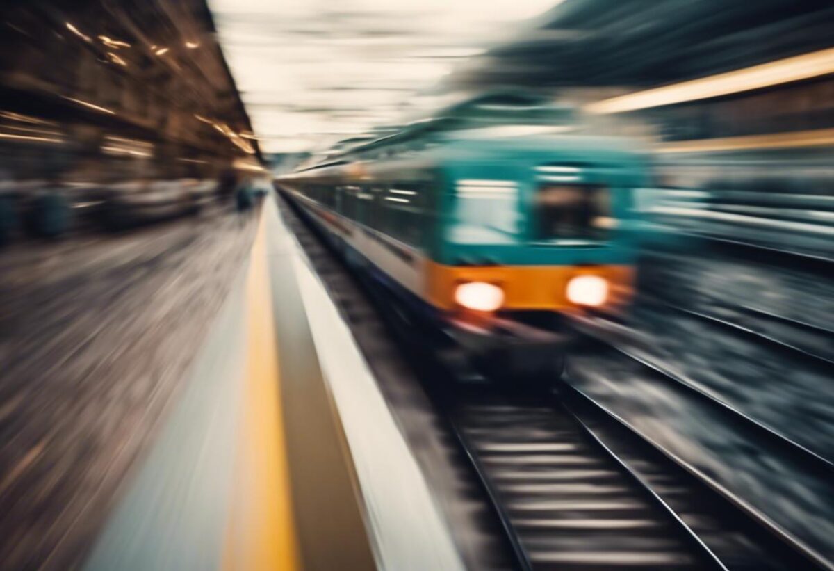 Due giovani, uno di 24 anni e l’altro di 16, sono stati arrestati per aver disturbato due ragazze su un treno.