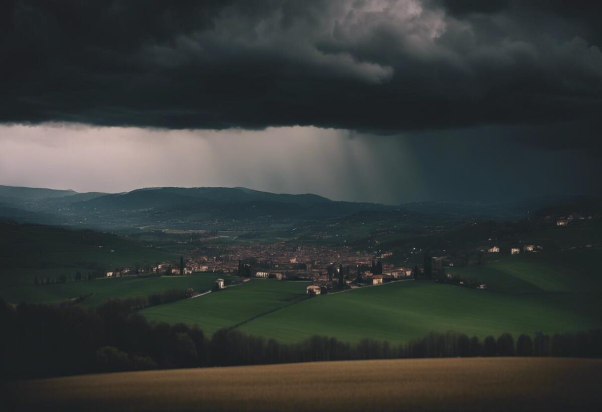 La Lombardia è sotto avviso arancione a causa delle condizioni meteo avverse: sono previsti venti forti e temporali.